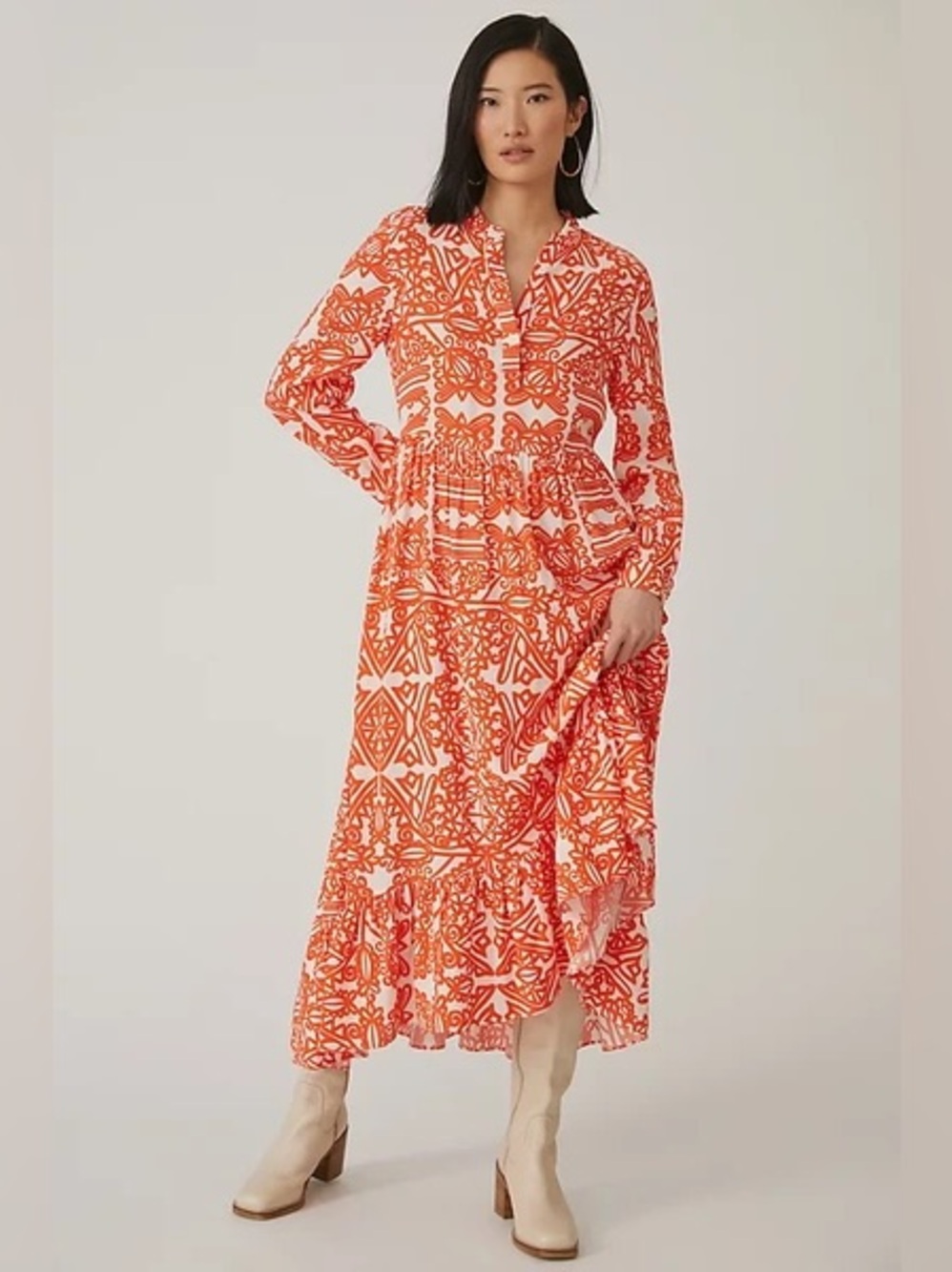 Anthropologie Lynda Maxi Dress
